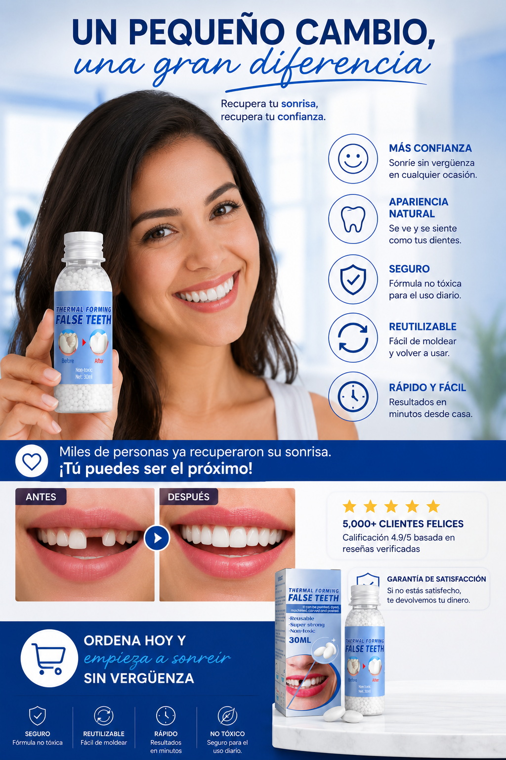 SmileFix™ Dientes Temporales