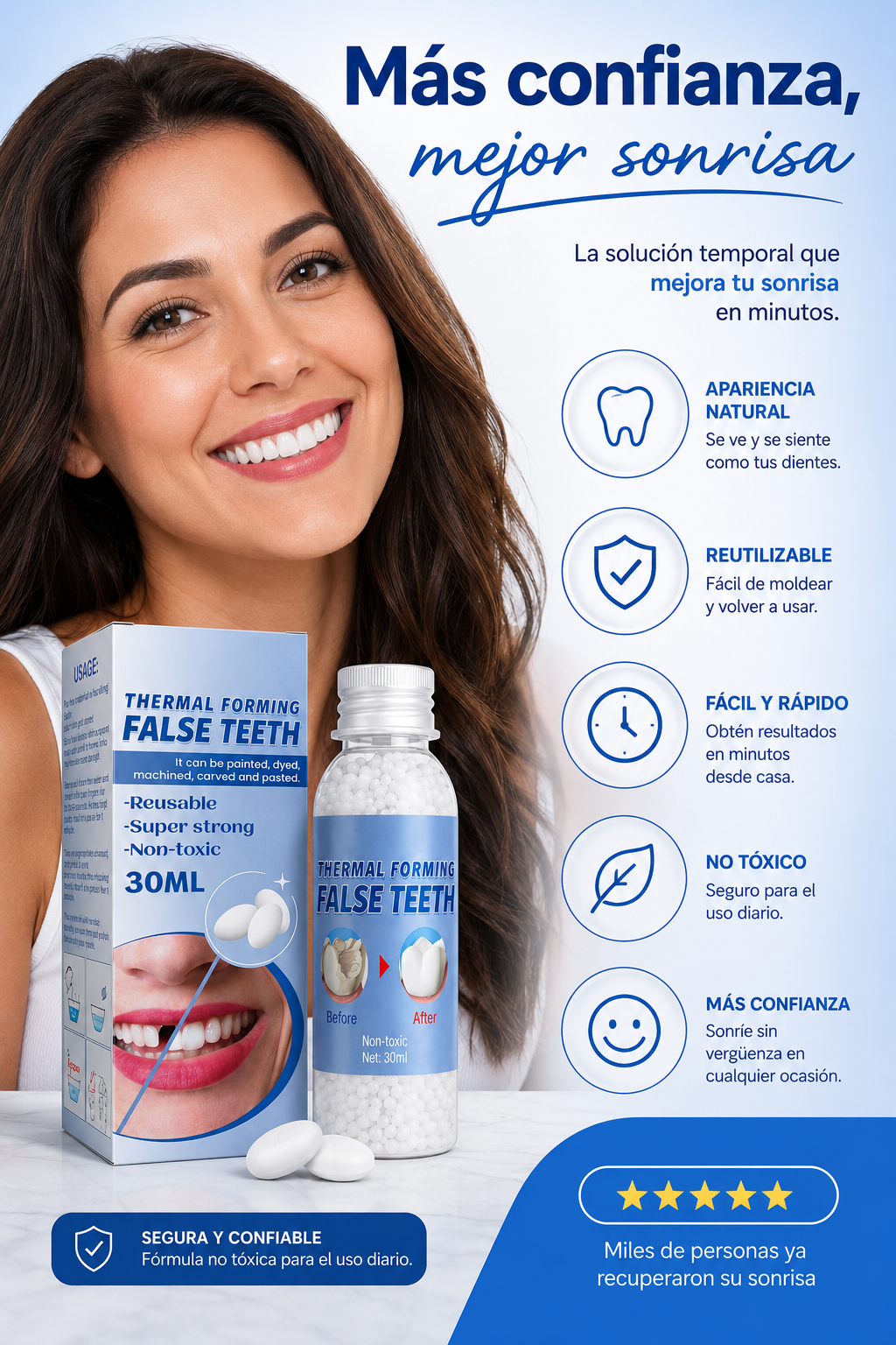 SmileFix™ Dientes Temporales