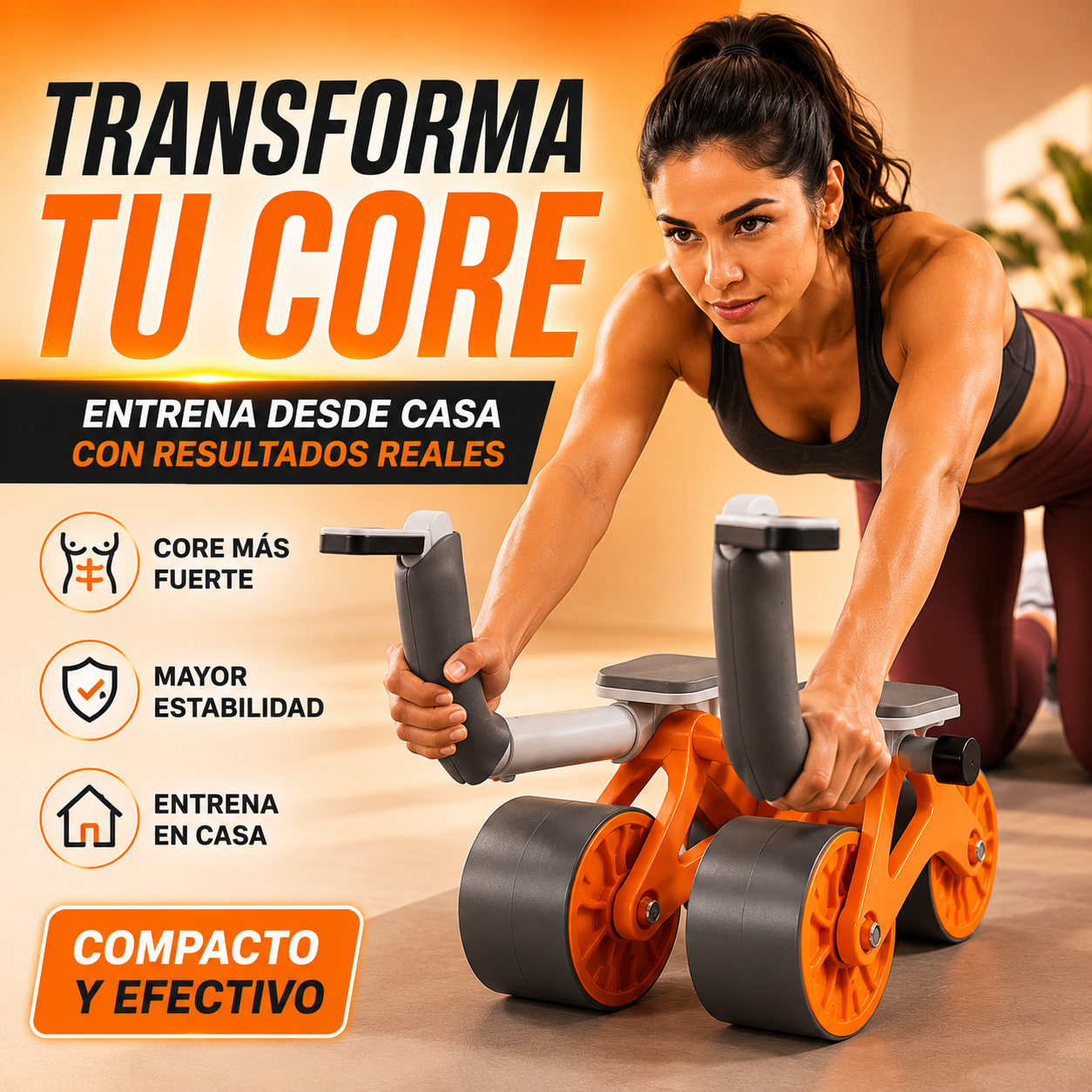 CoreFlex Pro™ - Transforma tu cuerpo desde casa.